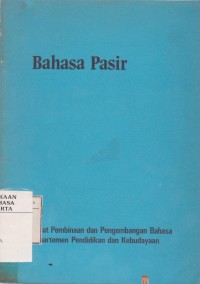 Bahasa Pasir