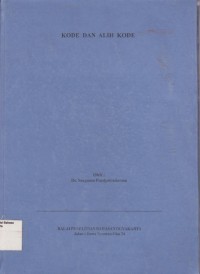 Image of Kode dan Alih Kode