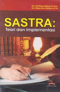 Image of Sastra : Teori dan Implementasi