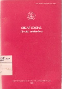 Sikap Sosial=Social Attitudes