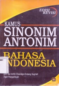 Image of Kamus Sinonim Antonim Bahasa Indonesia